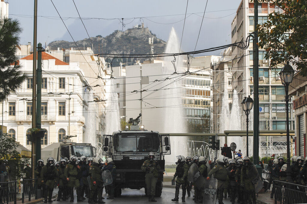 APTOPIX Greece Uprising Anniversary